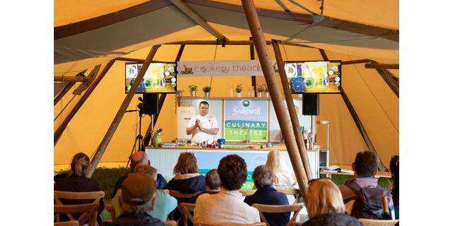 Bakewell Country Show 2024 Culinary Theatre Tom Lawson NEW