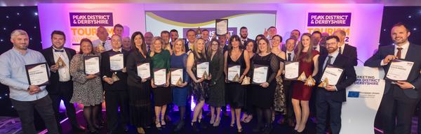 Gold winners at the 2022 Peak District Derbyshire Tourism Awards