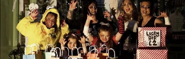 Halloween street party Derby