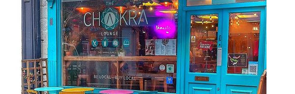 The Charkra Lounge Buxton outside