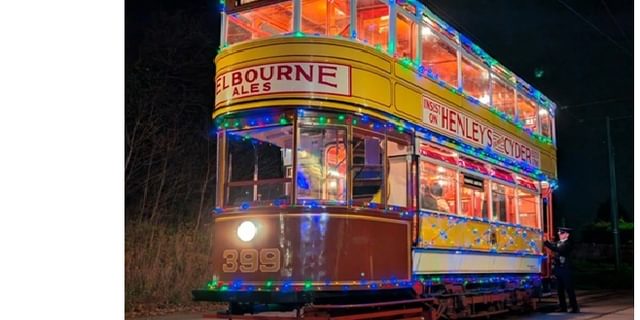 Tramlight at Crich Tramway Village